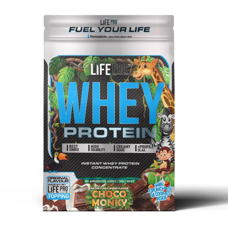 LIFE PRO - WHEY PROTEIN CHOCO MONKY